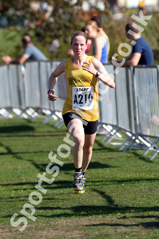 Katie Walshaw (Holmfirth Harriers), Senior Women Northern Cross Country Relay, Graves Park, Sheffield